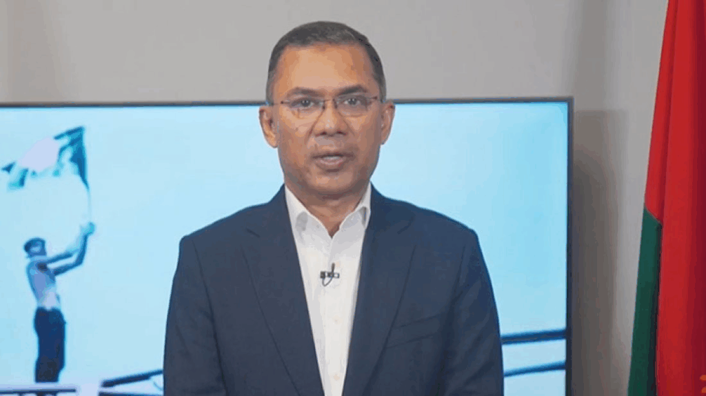 অন্যের স্বাধীনতার প্রতি শ্রদ্ধাশীল থাকুন, দেশবাসীকে তারেক রহমান